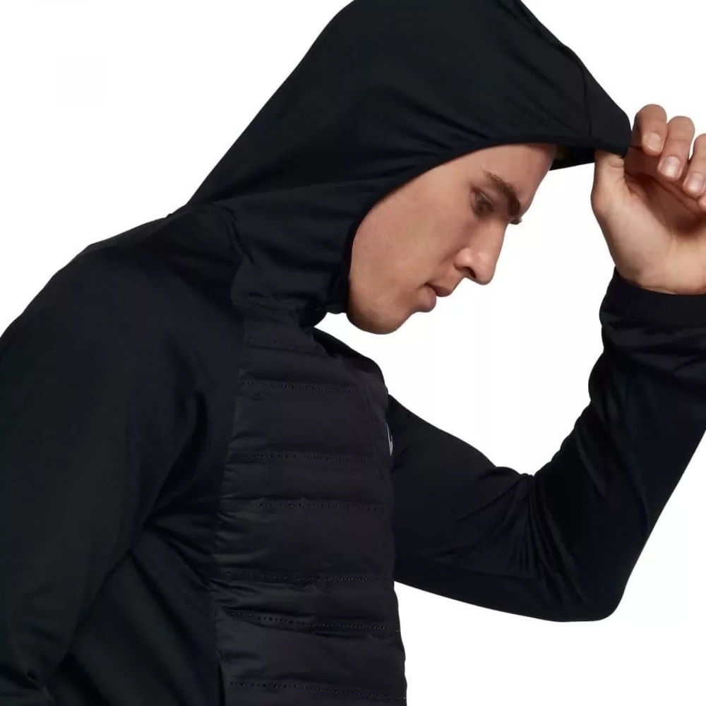 NIKE AEROLOFT GOOSE DOWN LONG SLEEVE HALF ZIP UP RUNNING TOP JACKET SIZE Large - Picture 13 of 14